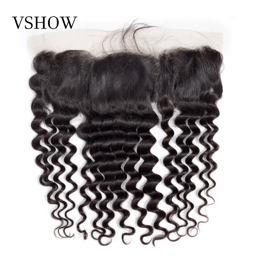 Deep Wave Lace Frontal Closure 13*4 Ear to Ear Lace..